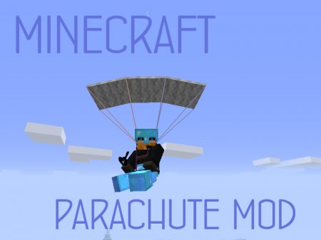 Parachute Mod - парашют в Minecraft 1.7.2