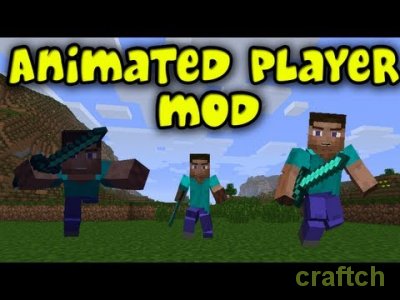 Animated Player - мимика персонажа в Minecraft