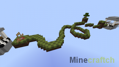 Mini Parkour карта для Minecraft 1.7+