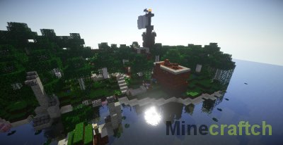 Остров Gloria - карта на приключения для Minecraft 1.6.4
