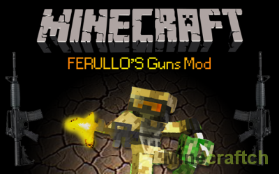 Ferullo's Guns - мод на оружие для Minecraft 1.5.2/1.6.4