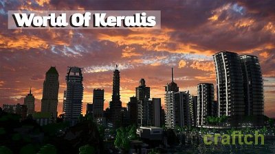 World of Keralis карта для Minecraft