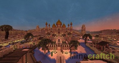 Карта Desert City для Minecraft