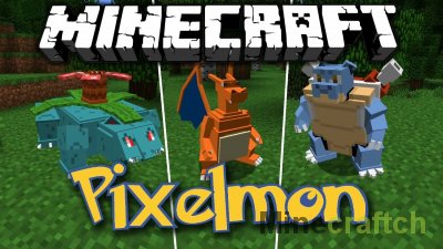 Мод на Покемонов в Minecraft - Pixelmon 1.6.4/1.7.10