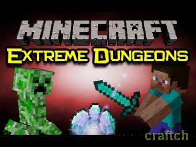 Extreme Dungeons - Мод на данжи в Майнкрафт 1.5.2/1.6.4