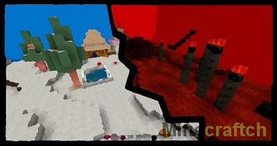 Dimension jumper - Паркур карта для Майнкрафт
