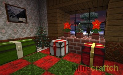 Lithos Christmas - Новогодние текстуры для Майнкрафт