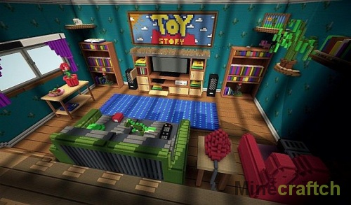 Toy Story 2 — карта История игрушек для Minecraft