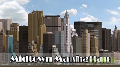 Midtown Manhattan — карта города New York для Minecraft