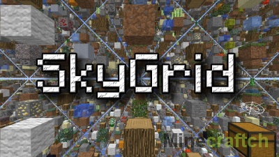 Карта SkyGrid для Minecraft
