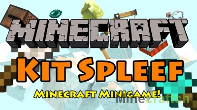Kit Spleef — карта для мини-игры Сплиф на Minecraft 1.8-1.14.4