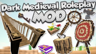 Dark Roleplay Medieval — мод на средневековье в Minecraft 1.12.2-1.8