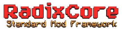 Мод RadixCore для Minecraft