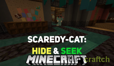 Scaredy-Cat Hide and Seek Map [1.19.4]