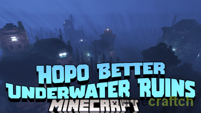Hopo Better Underwater Ruins Mod [1.20.1] [1.19.4] [1.18.2]