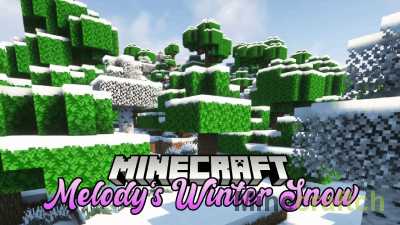 Melody’s Winter Snow Resource Pack [1.20.4]