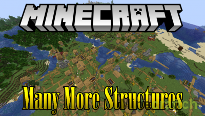 Many More Structures Mod [1.20.1] [1.19.2] [1.18.2]