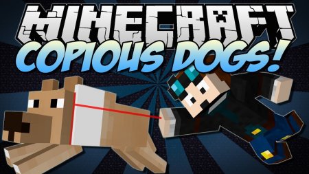 Copious Dogs Mod - собаки для Minecraft 1.6.4