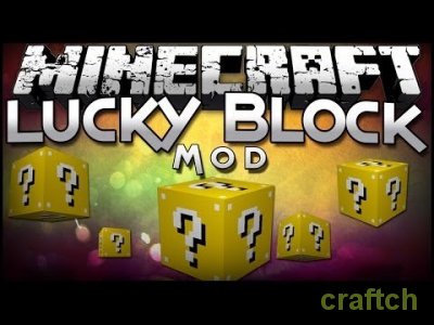Minecraft 1.7.2 Lucky Block - испытай удачу!