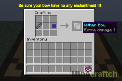 Wither Bow Mod - иссушающий лук в Minecraft 1.6.4!