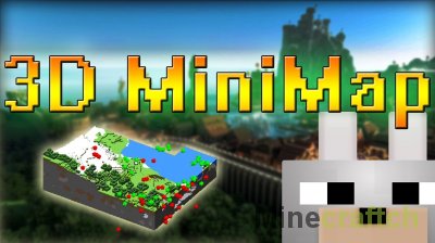 3D Minimap Mod - миникарта для Minecraft 1.7.2