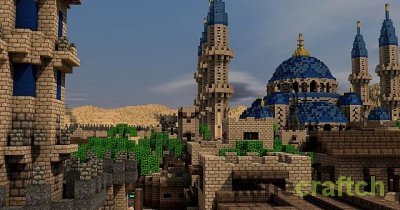 Карта City of Troy для Minecraft скриншот 2