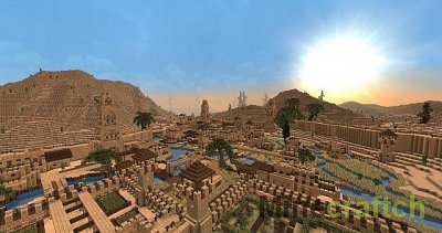 Карта Desert City of Alkazara для Minecraft