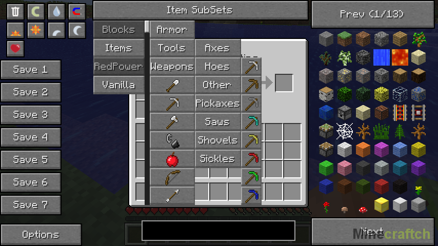 not enough items 1.7.10 1.0.5