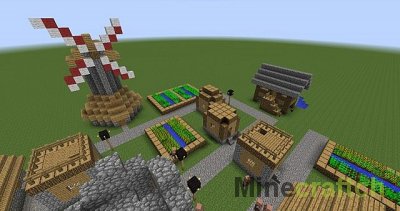 Extended Villages - мод на умных жителей для Minecraft 1.7.10