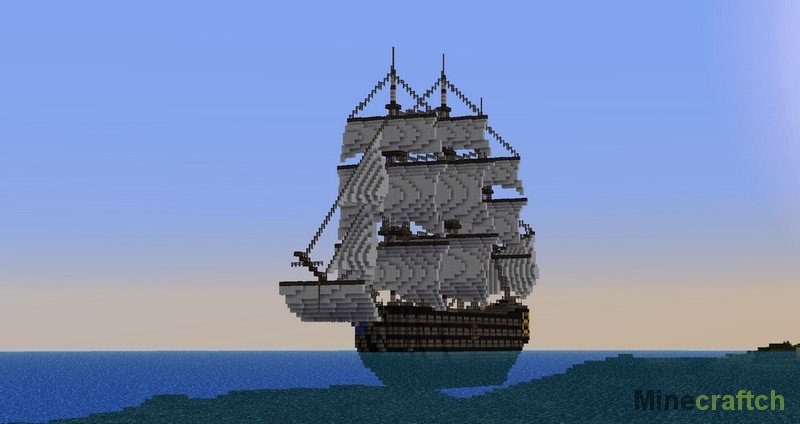 Minecraft - Мод для создания своего корабля - Archimede’s Ships Plus