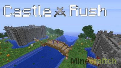 Castle Rush - ПвП Карта 2 Замка для Майнкрафт