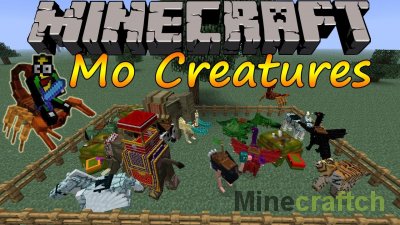 Мод на животных Mo'Creatures для Minecraft 1.8/1.7.10/1.7.2