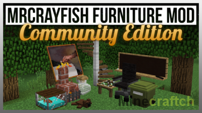 MrCrayfish's Furniture Mod для Майнкрафт 1.8.9/1.8