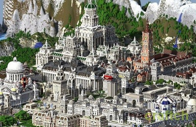 Imperial City — карта Имперский Город для Minecraft