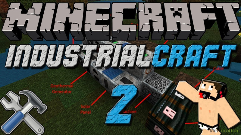Industrial Craft 2 – мод на Minecraft 1.12.2/1.11.2/1.10.2/1.9.4/1.8.9