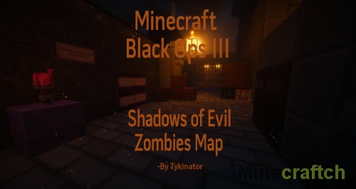 Карта Call of Duty: Black Ops III | Shadows of Evil для Minecraft 1.8