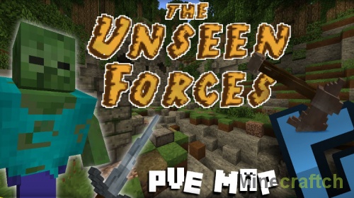 Карта The Unseen Forces для Minecraft 1.9