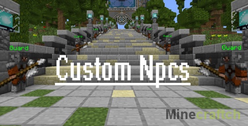 Custom NPCs 1.11.2/1.10.2/1.9.4/1.8.9/1.7.10