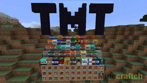Too Much TNT — мод на динамит для Minecraft 1.8