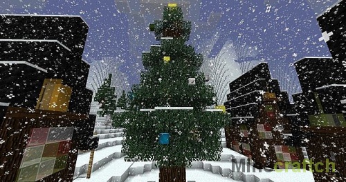 Santa Survival — новогодняя карта для Minecraft 1.8