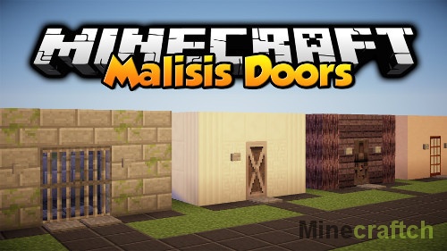 MalisisDoors — мод на двери для Minecraft 1.12.2/1.11.2/1.10.2/../1.7.10