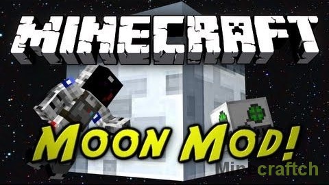 Moon Mod — полет на Луну в Minecraft 1.7.2/1.7.10/1.8.9