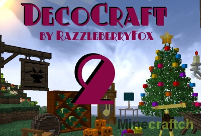DecoCraft 2 — мод на декорации в Minecraft 1.12.2-1.7.10