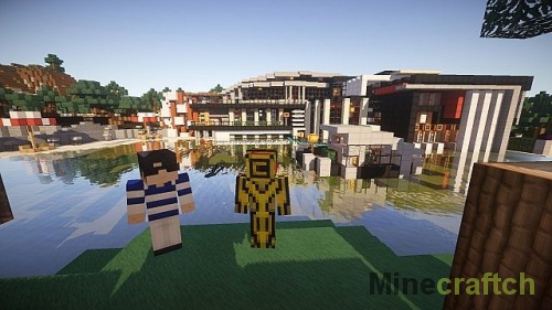 Карта Luxurious Modern Villa — вилла в Minecraft
