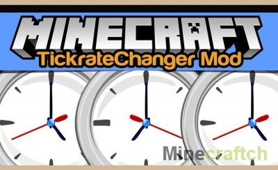 TickrateChanger Mod — ускорение/замедление времени в Minecraft