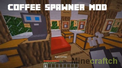 Coffee Spawner — мод на кофе в Minecraft 1.12.2/1.11.2/1.10.2/1.7.10