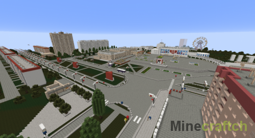 Карта Pripyat 3.7 — Припять в Minecraft