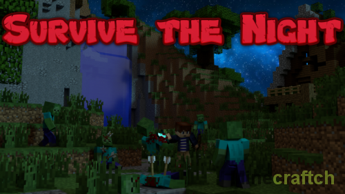 Карта Survive The Night для Minecraft 1.11.2