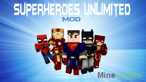 SuperHeroes — мод на супергероев в Minecraft 1.5.2/1.6.4/1.7.10