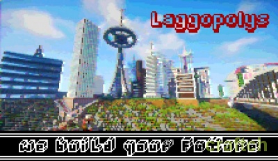 Карта Laggopolys — город с квартирами в Minecraft 1.12.2